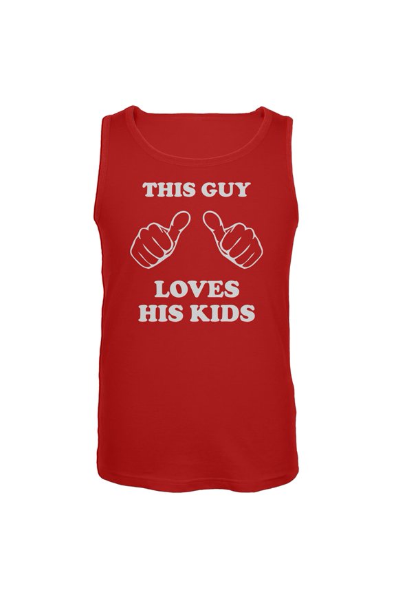 Father's Day - This Guy Loves His Kids Tank Top - Small
