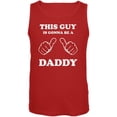 thumbnail image 1 of Father's Day This Guy is Gonna Be a Daddy Red Adult Tank Top - 2X-Large, 1 of 1