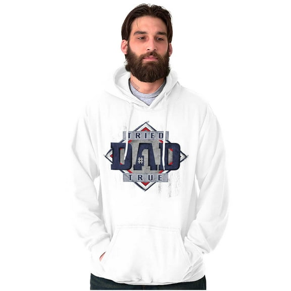 Father's Day Tried and True Dad Cool Hoodie Hooded Sweatshirt Men Brisco Brands L