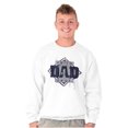 thumbnail image 1 of Father's Day Tried and True Dad Cool Men's Crewneck Sweatshirt Brisco Brands S, 1 of 6
