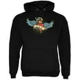 thumbnail image 1 of Father's Day - Vintage Dad Tattoo Black Adult Hoodie - X-Large, 1 of 1