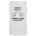 thumbnail image 1 of Father's Day - What a Cool Dad Looks Like White Tank Top - X-Large, 1 of 1