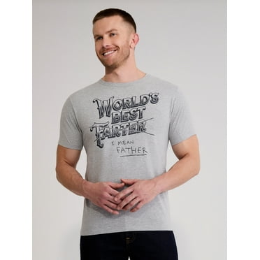 Father's Day World's Best Farter Men's and Big Men's Graphic Tee from Way to Celebrate, Sizes S-3XL