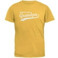 thumbnail image 1 of Father's Day World's Best Grandpa Mens T Shirt Honey 2XL, 1 of 1