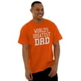 thumbnail image 1 of Father's Day World's Greatest Dad Men's Graphic T Shirt Tees Brisco Brands S, 1 of 6