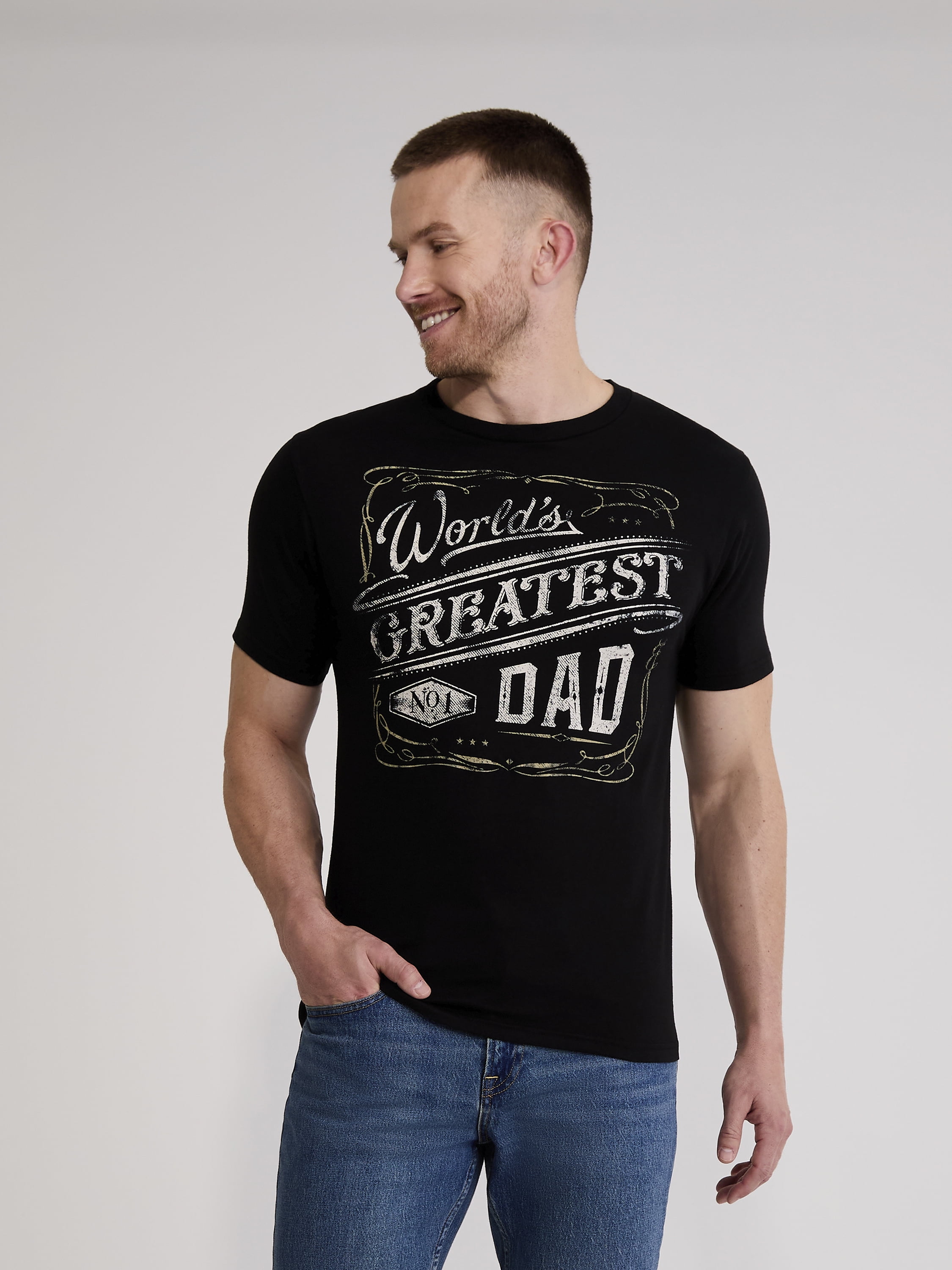 Way To Celebrate Men's Father's Day Graphic T-Shirt Sizes S-3XL