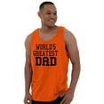 thumbnail image 1 of Father's Day World's Greatest Dad Tank Top Sleeveless Tee Men Brisco Brands S, 1 of 6