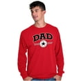 thumbnail image 1 of Father's Day Worlds Greatest All Star Men's Long Sleeve Tee T Shirt Brisco Brands S, 1 of 6