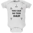 thumbnail image 1 of Father's Day You Can Do This Dad White Soft Baby One Piece - 0-3 months, 1 of 1