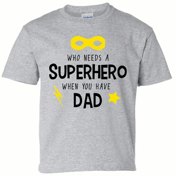 Father's Day You Have Dad Youth Short Sleeve T-Shirt-Sports Gray-XL