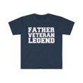 thumbnail image 1 of Father veteran legend Unisex T-shirt S-3XL Hero Veteran's Day Father's Day, 1 of 2