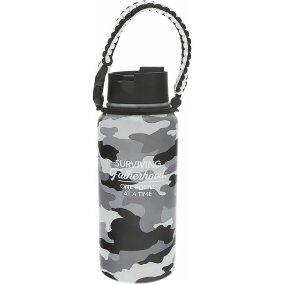 Fatherhood - 32 oz Stainless Steel Handled Water Bottle