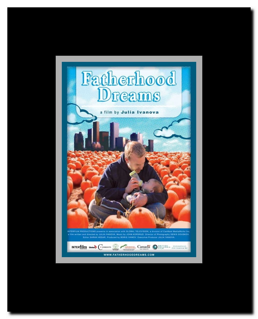 Fatherhood Dreams Framed Movie Poster