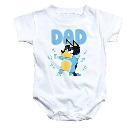 Fathers Blueys Dad Mum Baby Onesie Gift For Her, Bluey Birthday Girl, Bluey Family Cute Baby Onesie, BABY BODYSUIT LAT 4424