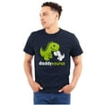 thumbnail image 1 of Fathers Daddysaurus Trex Dinosaur Dad Men's Graphic T Shirt Tees Brisco Brands M, 1 of 1