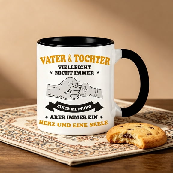 Fathers Day 11oz Ceramic Coffee Mug Durable Multipurpose Beverage Vessel For Home Office Desktop Sentimental Practical Present For Dads Birthday Holiday Daily Coffee Tea Drinking