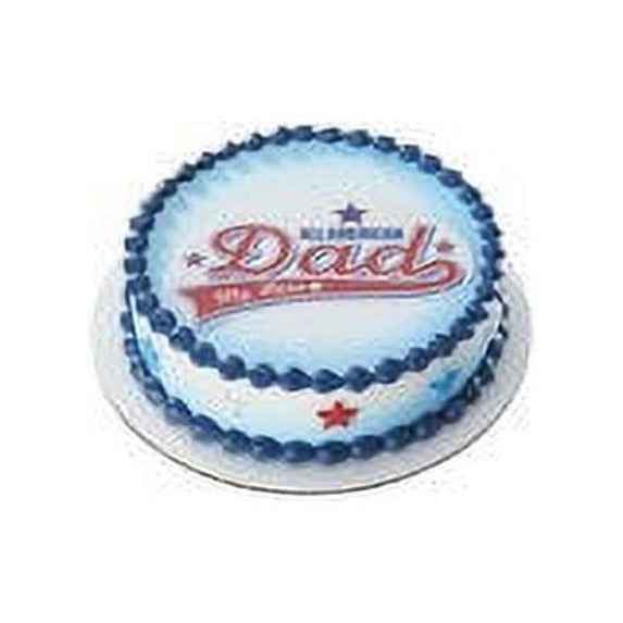 All American Fathers Day Cake Topper, by CakeSupplyShop