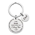thumbnail image 1 of Fathers Day Birthday Gifts for Men Dad Gifts Keychain from Daughter Son Dads Daddy Birthday Gifts from Kids Daddy Gifts from Daughter, 1 of 5