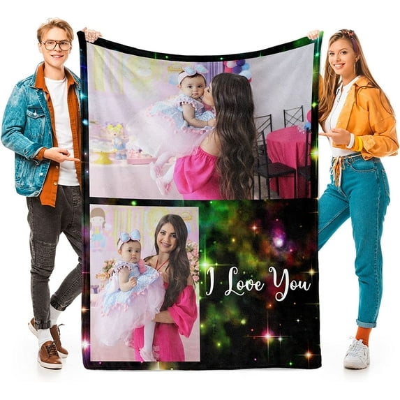 Fathers Day Blankets Gifts for Dad from Wife Daughter Son, Letter Warm Soft Throw Blankets for Dad, Dad Birthday Gifts, Father Blankets, I Love You Dad Blankets, 70"x 50"