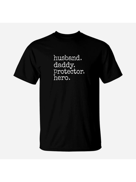 Fathers Day Christmas Gifts Husband Daddy Protector TShirt