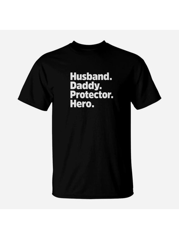 Fathers Day Christmas Husband Daddy Protector TShirt