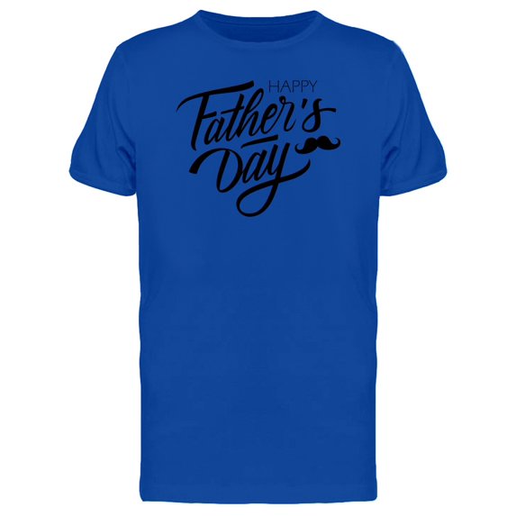 Fathers Day Cool Mustache Doodle T-Shirt Men -Image by Shutterstock, Male 3X-Large