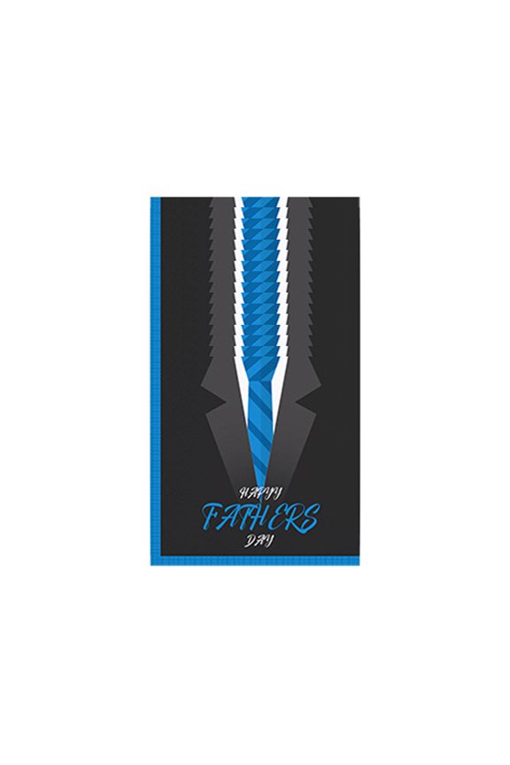 Fathers Day Decorations, Happy Fathers Day Decorations with Plates Tablecloth Banner Cups Knives Spoons Fork for Home for Father's Day Party Supplies