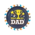 thumbnail image 1 of Fathers Day Dinner Plate - Party Supplies - 8 Pieces, 1 of 1