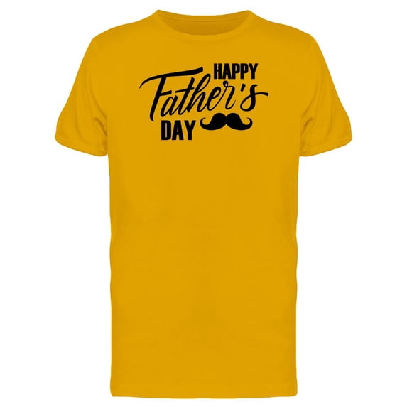 Fathers Day Doodle Mustache T-Shirt Men -Image by Shutterstock, Male 3X-Large