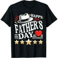 thumbnail image 1 of Fathers Day For Dad, Men, women, Girls Happy Father's Day T-Shirt Tee, 1 of 4