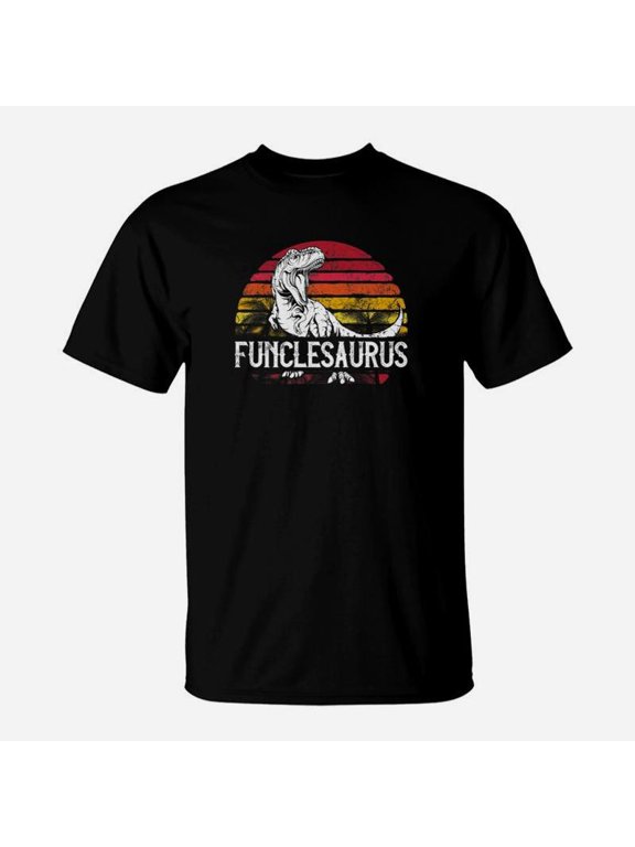 Fathers Day For Uncle Funcle Saurus Rex Premium TShirt