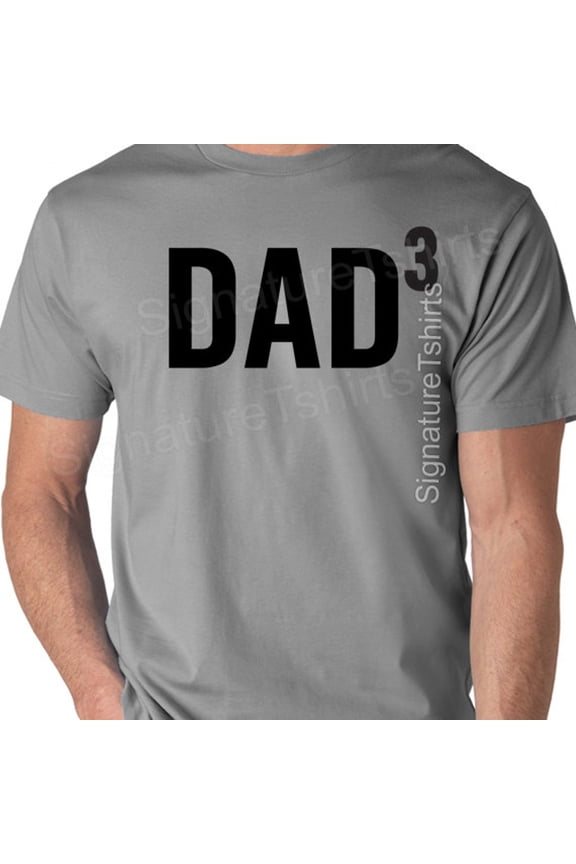 Fathers Day Gift DAD 3 4 5 6 Personalized T Shirt Mens t shirt tshirt for New Dad Awesome