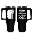 thumbnail image 1 of Fathers Day Gift For Dad - Birthday Gifts For Dad From Daughter, Son, Kids - Husband Gifts - Unique Birthday Present Ideas For Father, Husband, New Dad, Bonus Dad From Daughter, Son - 40 Oz Tumbler, 1 of 6