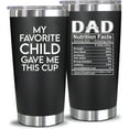 thumbnail image 1 of Fathers Day Gift For Dad - Birthday Gifts For Dad From Kids - Husband Gift - Birthday Present Ideas For Father, Husband, New Papa, Bonus Father From Daughter, Son - 20 Oz Tumbler, 1 of 6