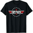 thumbnail image 1 of Fathers Day Gift Papa Gift from Grandkids Son Daughter T-Shirt, 1 of 4