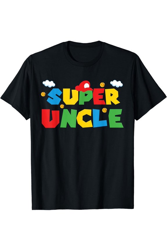 Fathers Day Gift Uncle Gift from Niece Nephew Sister Brother T-Shirt