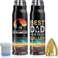 thumbnail image 1 of Fathers Day Gift for Dad from Daughter Son Wife - Best Dad in the Galaxy Coffee Mug - Dad Gifts for Men - Dadalorian Bullet Tumbler 17oz, 1 of 6