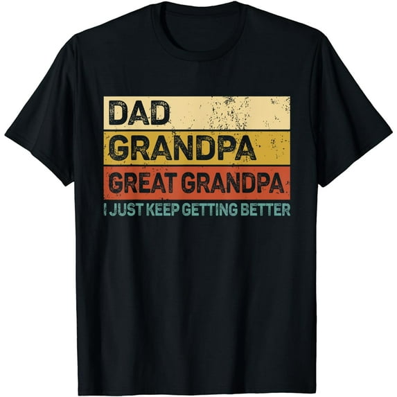 Fathers Day Gift from Grand Dad Grandpa Great Grandpa T-Shirt