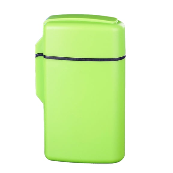 Fathers Day Gifts Bulk Igniter Electronic Charging Model Lighter Ignition Thin Charging Lighter Windproof Cigarettes Lighter Mini Pocket Portable Type C Charging