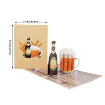 Fathers Day Gifts Clearance! Father'S Day Card Fathers Day Up Card Funny Fathers Day Cards for Husband Son Dad Envelope and Note Tag Included