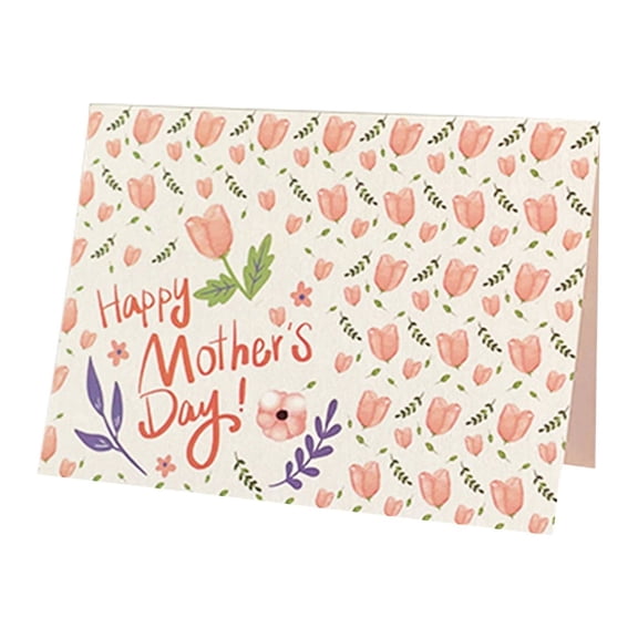 Fathers Day Gifts Clearance! Mattes Texture Father's Day Gift Gouache Nostalgic Decoration Greeting Card