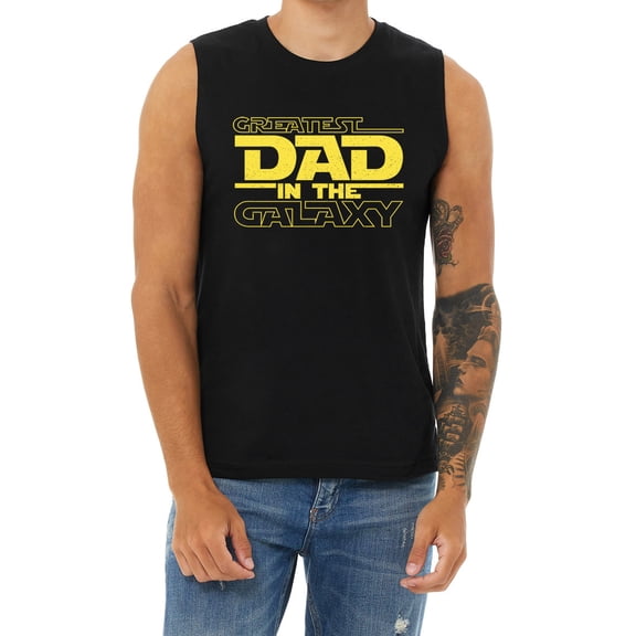 Fathers Day Gifts Dad Funny T-shirt Mens Cut Off Shirts Muscle Shirts Graphic Tees