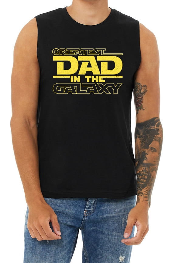 Fathers Day Gifts Dad Funny T-shirt Mens Cut Off Shirts Muscle Shirts Graphic Tees