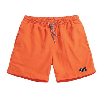 Fathers Day Gifts Mens Shorts Summer Plus Size Thin Fast-Drying Beach Trousers Casual Sports Short Pants