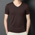 thumbnail image 1 of Fathers Day Gifts for Dad Dgankt Mens Shirts Casual Mens Active V Neck T-Shirts Gym Workout Slim Fit Shirts, 1 of 6