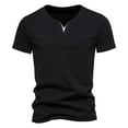thumbnail image 1 of Fathers Day Gifts for Dad Dgankt Summer Tops Men's Short Sleeve T-shirt Running Sports Drying Sportswear, 1 of 9