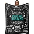 thumbnail image 1 of Fathers Day Grandpa Gifts Throw Blanket 60" x 50", Gifts for Grandpa, Grandpa Birthday Gifts Ideas from Grandson Granddaughter, Gifts for Grandpa from Grandkids, Grandfather Gifts for Fathers Day, 1 of 5