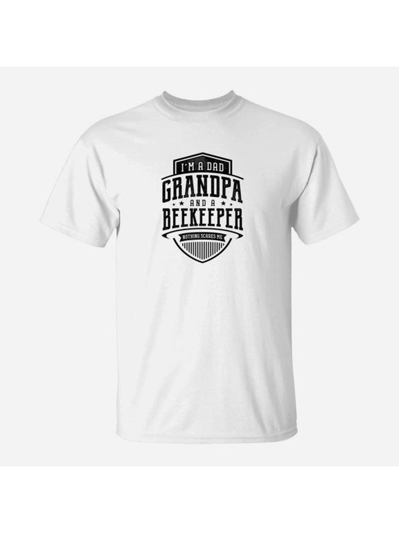 Fathers Day Im A Dad A Beekeeper Men TShirt