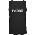 thumbnail image 1 of Fathers Day - Padre Black Adult Tank Top, 1 of 1