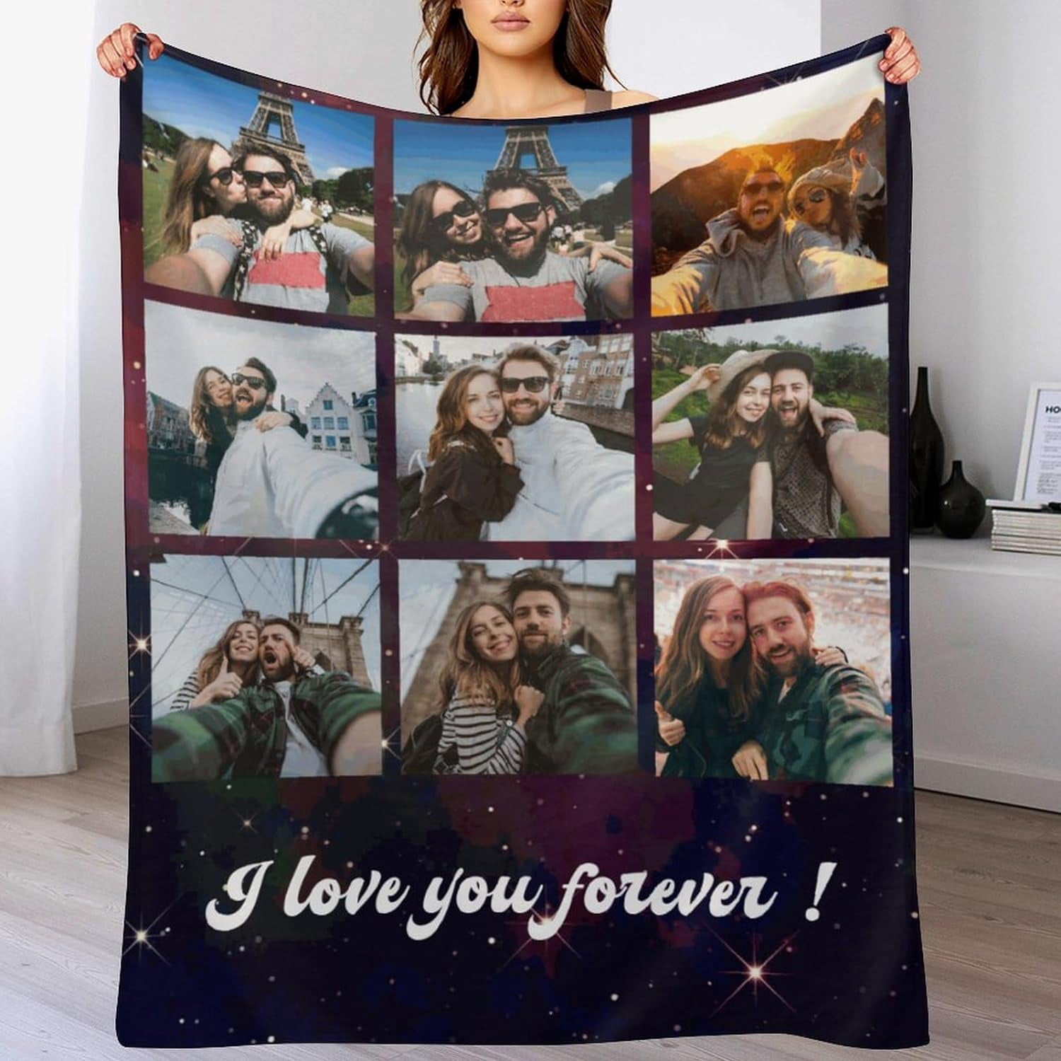 AJIIUSV Opa Geschenkdecke 60x80 Zoll – Ultraweiches Microfleece, Waschbar, Für Vatertag, Geburtstag & Weihnachten